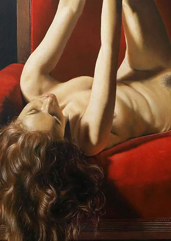 Kriz Cruz - Woman in Red