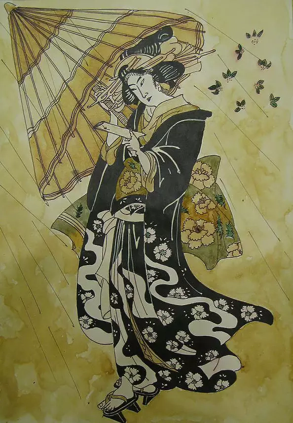 Nelly Chelstowska - The woman in the rain