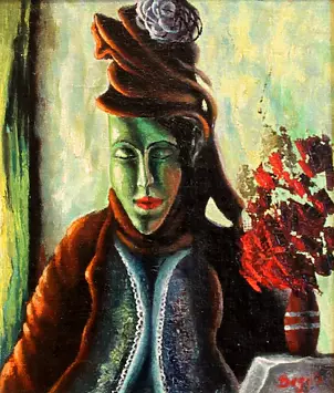 Jacek Syguła - Kobieta w kapeluszu