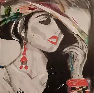 Katarzyna Kwapisz - Woman with a hat