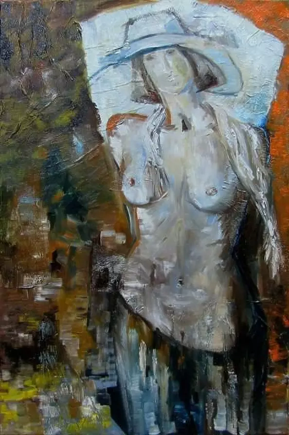 Krystyna Ruminkiewicz - Kobieta w kapeluszu