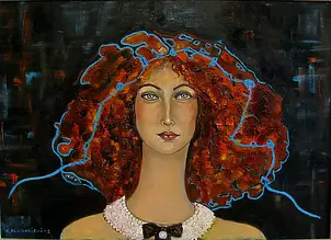 Krystyna Ruminkiewicz - Woman in collar
