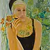 Ilona Milewska - Femme en fleurs