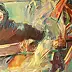 Anna Skowronek - Femme dans oknie- grande peinture à l'huile sur toile, original, unique