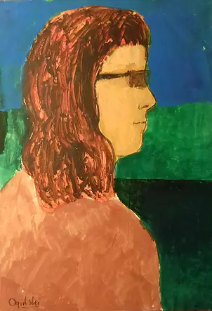 Michał Ogiński - Woman in glasses