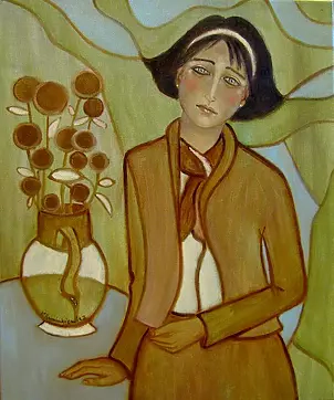 Krystyna Ruminkiewicz - Woman blushes