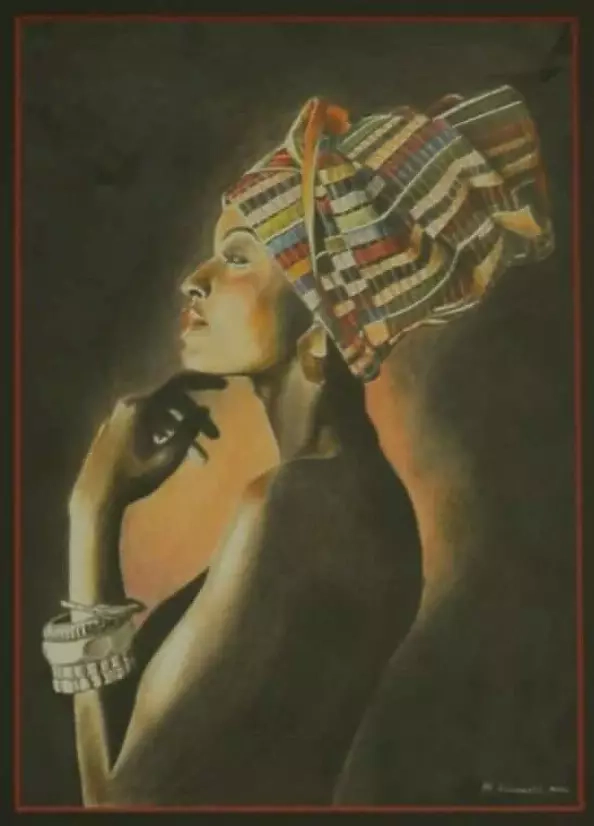 Michał Głowacki - Kobieta w turbanie