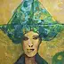 Agata Stańczyk - Une femme au chapeau vert