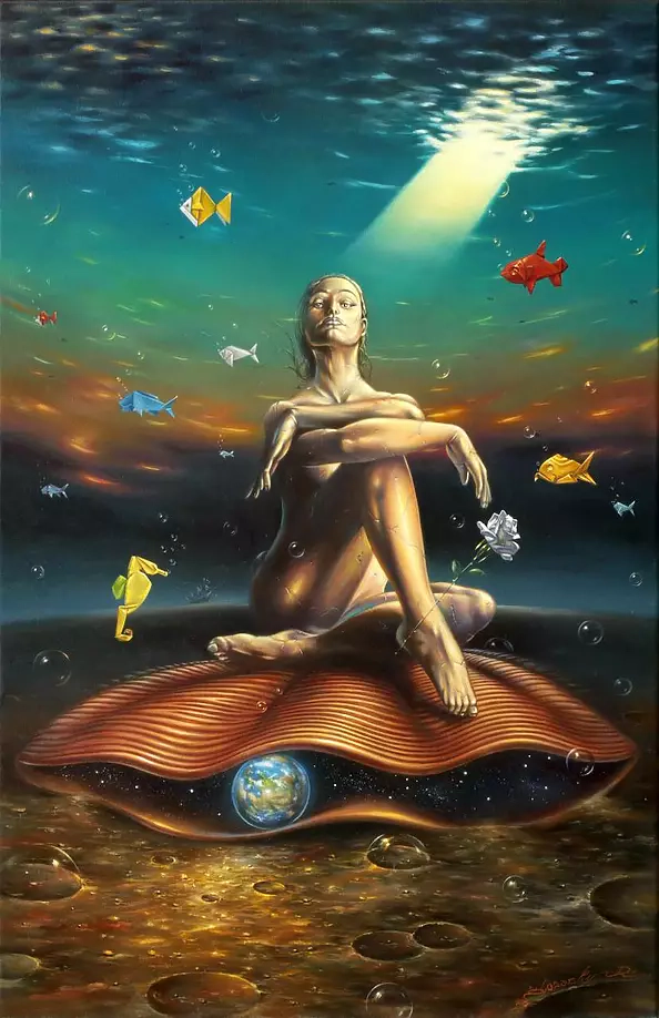 Dariusz Ślusarsky - Woman With A Pearl Earring