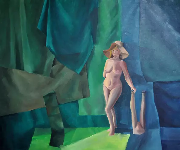 Izabela Ciesielska - Kobieta z manekinem