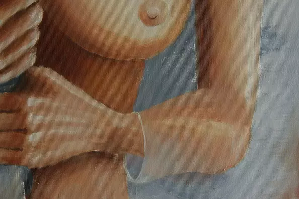 Jarosław Lubecki - Woman with fish 1