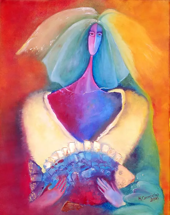 Katarzyna Czernicka - Kobieta z rybą