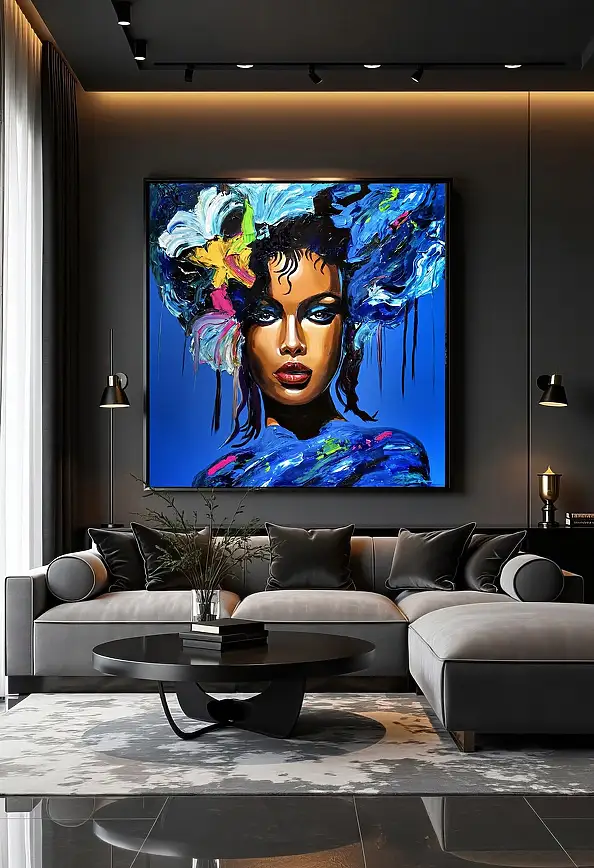 Emma Chodorowska - "Women in Flowers 2"