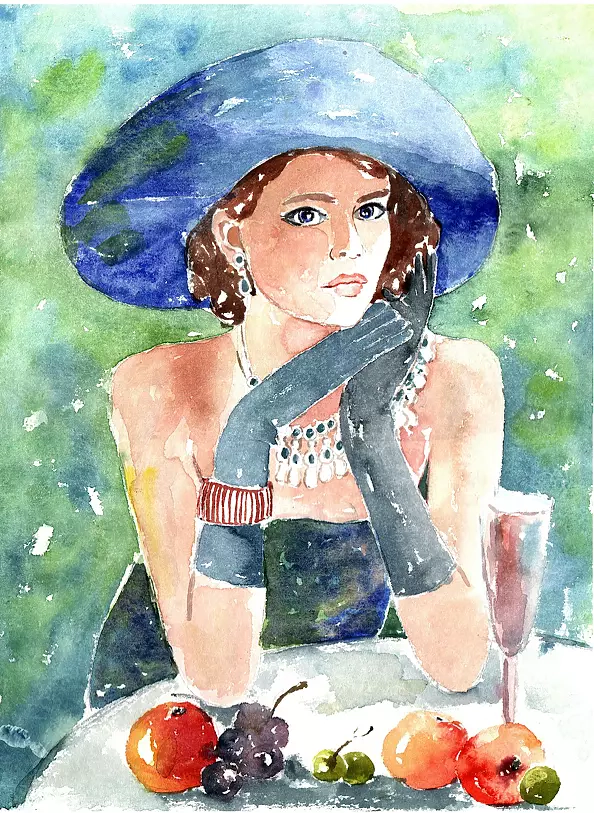 Joanna Małoszczyk - Woman in the cafe 15/2023