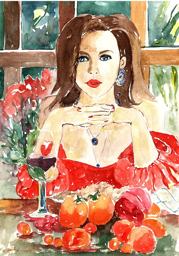 Joanna Małoszczyk - Woman in the cafe 20/2023