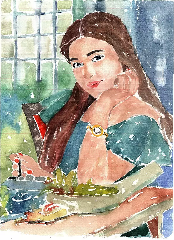 Joanna Małoszczyk - Woman in the cafe 23/2023