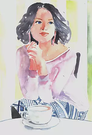 Joanna Małoszczyk - Kobita in the cafe 28/2020