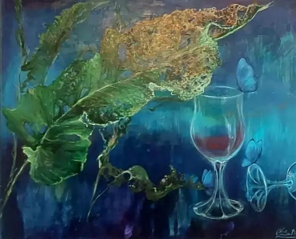 Natalia Czarnecka Diling - Lovers in the magic garden