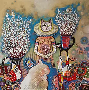 Natalia Pastuszenko - regina dei gatti