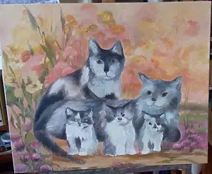 Agata Mazuś - Cat family