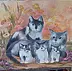 Agata Mazuś - Cat family