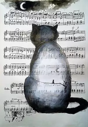 Adriana Laube - Cat muse