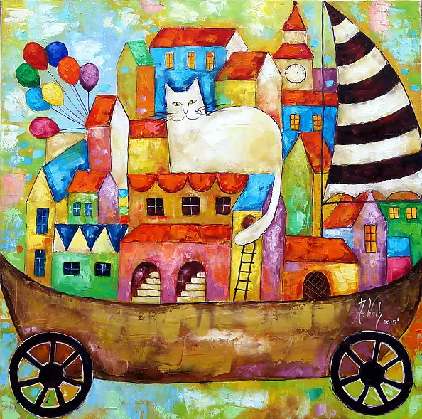 Anna Wach - Cat's alleys