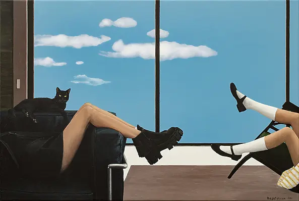 Nataliya Bagatskaya - Cat therapy
