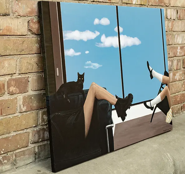 Nataliya Bagatskaya - Cat therapy