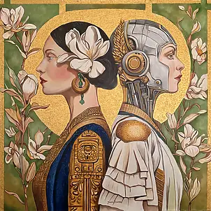 Joanna Szumska, Kod dostępu III, Obraz olejny - płótno, 80 x 80