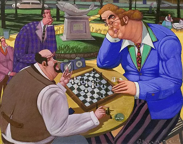 Jacek Pałucha - Gra w szachy