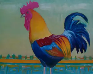 Waldemar Jarosz - Rooster with Celin