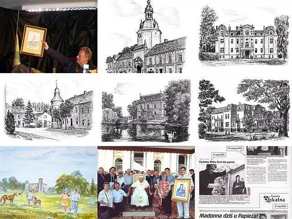 Grzegorz Fuławka -  Prace wykonane na zamówienie- kolaż