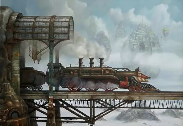 Jarosław Jaśnikowski - Rail above the clouds