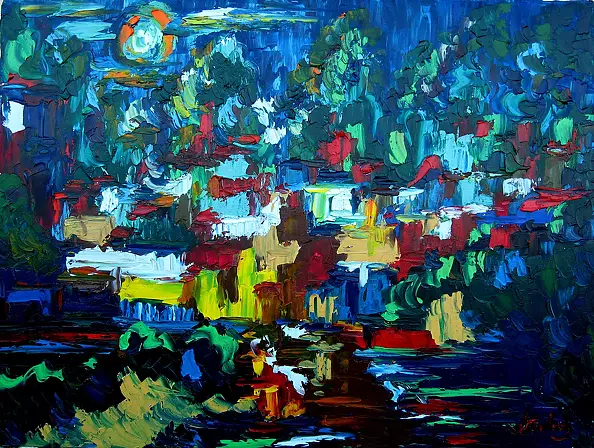 Jerzy Stachura - Kolorowa noc