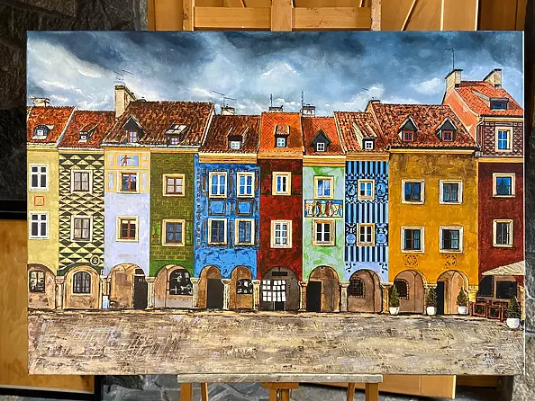 Justyna Kotula - "Colorful tenement houses"