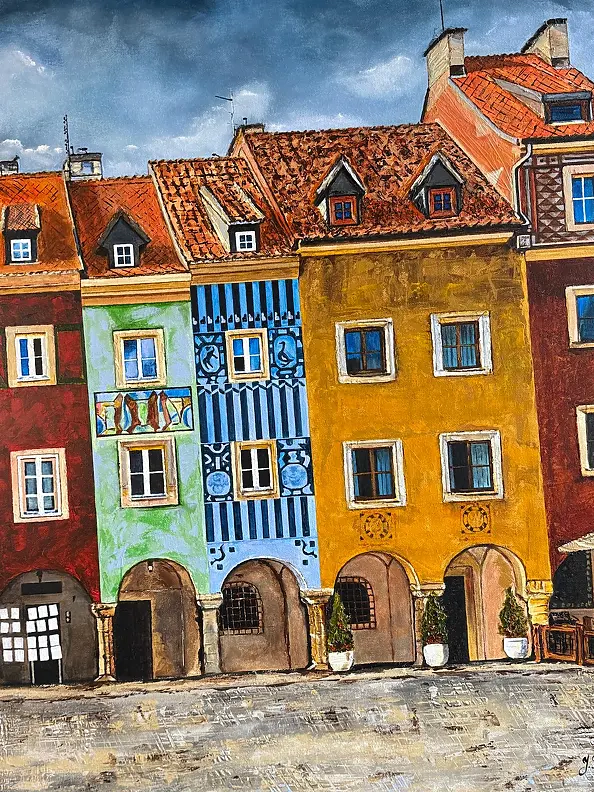 Justyna Kotula - "Colorful tenement houses"