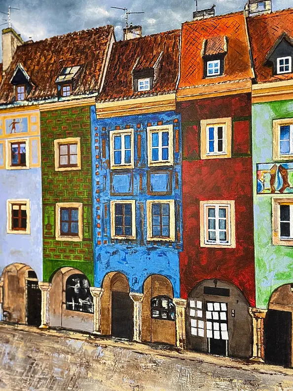 Justyna Kotula - "Colorful tenement houses"