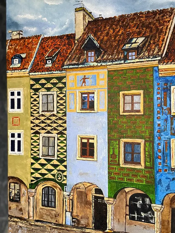 Justyna Kotula - "Colorful tenement houses"