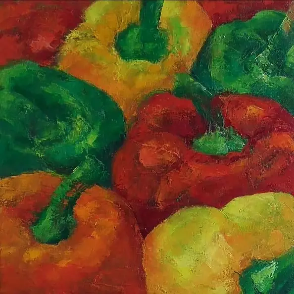 Anna Michalczak - Colorful peppers.