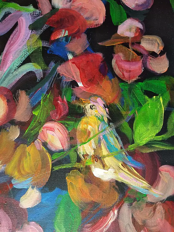 Anna Borcz - Kolorowe ptaki