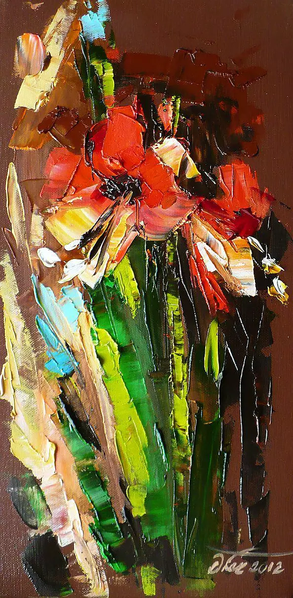 Dorota Łaz - colorful bouquet