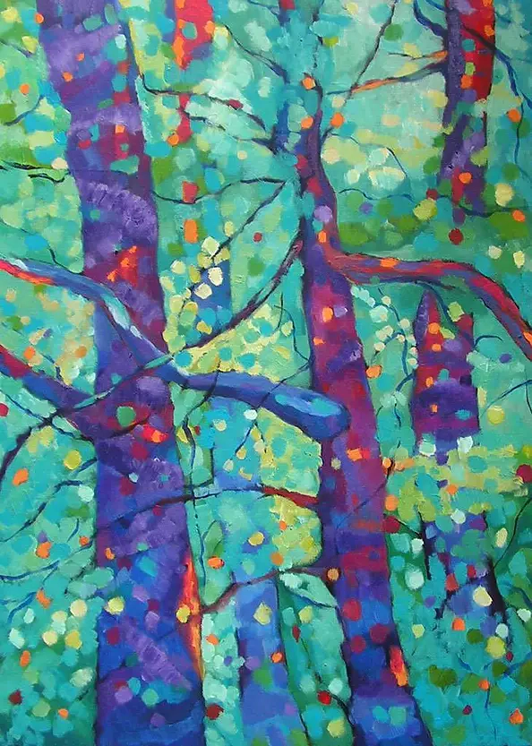 Marlena Rakoczy - colorful forest