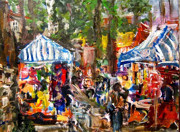 Bernadeta Nowak - Colorful markets in a small town