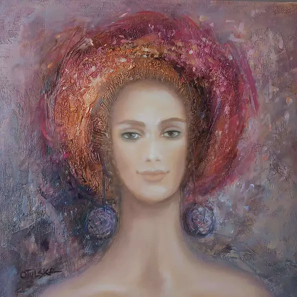 Dorota Otulska - Colorful turban