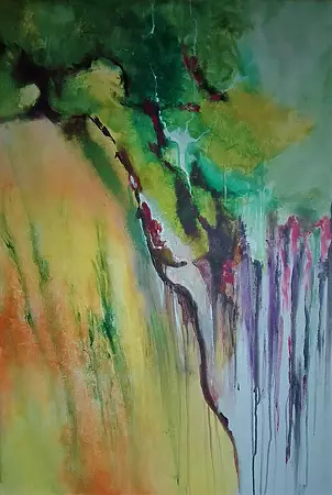 Alicja Wysocka - Kolorowy wodospad