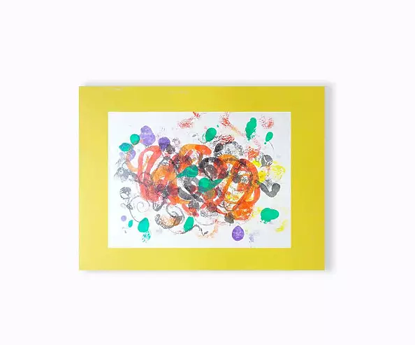 Anna Skowronek - Kompozycja  14 - abstrakcja grafika