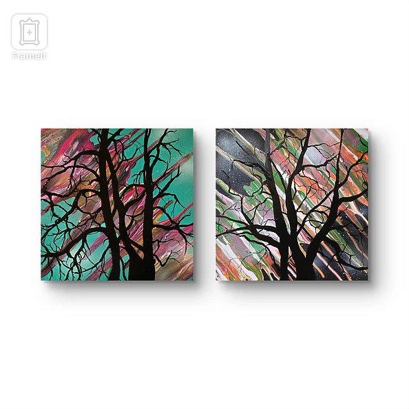 Ewa Mościszko - Kompozycja 2 prac Namibia