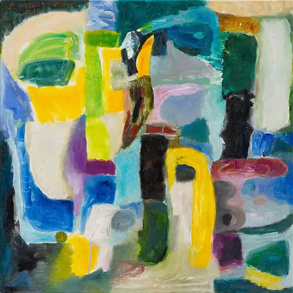 Stanisław Młodożeniec - Coloristique composition