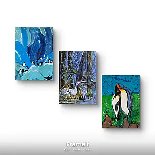 Ewa Mościszko - Komposition Winterfreunde